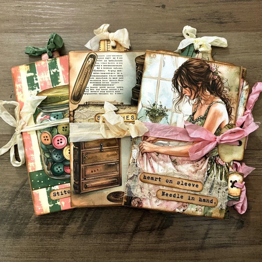 Video - Stitch &amp; Tuck | Envelope Folio Fun! | Vintage Sewing Ephemera