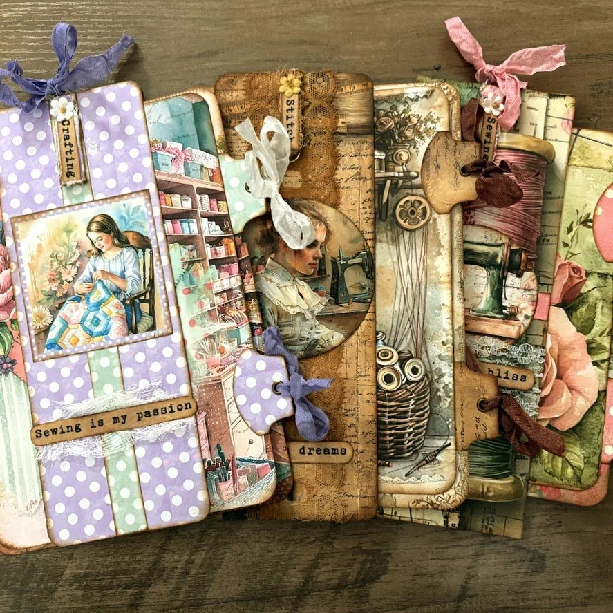 Video - Traveling Belly Band with a Twist! | Flip Side Booklet and Journal Cards Galore