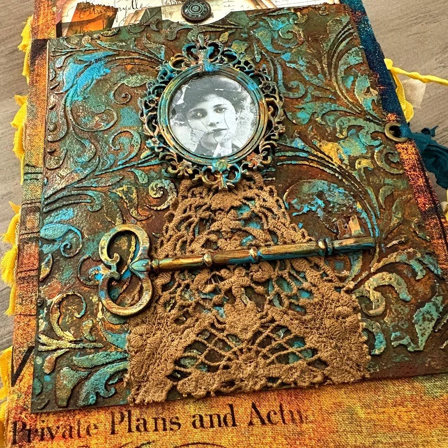 Video - Rusty Patina Pocket MY Challenge! | The Last Days of Summer Collaboration | #JJFOutwithaBang25