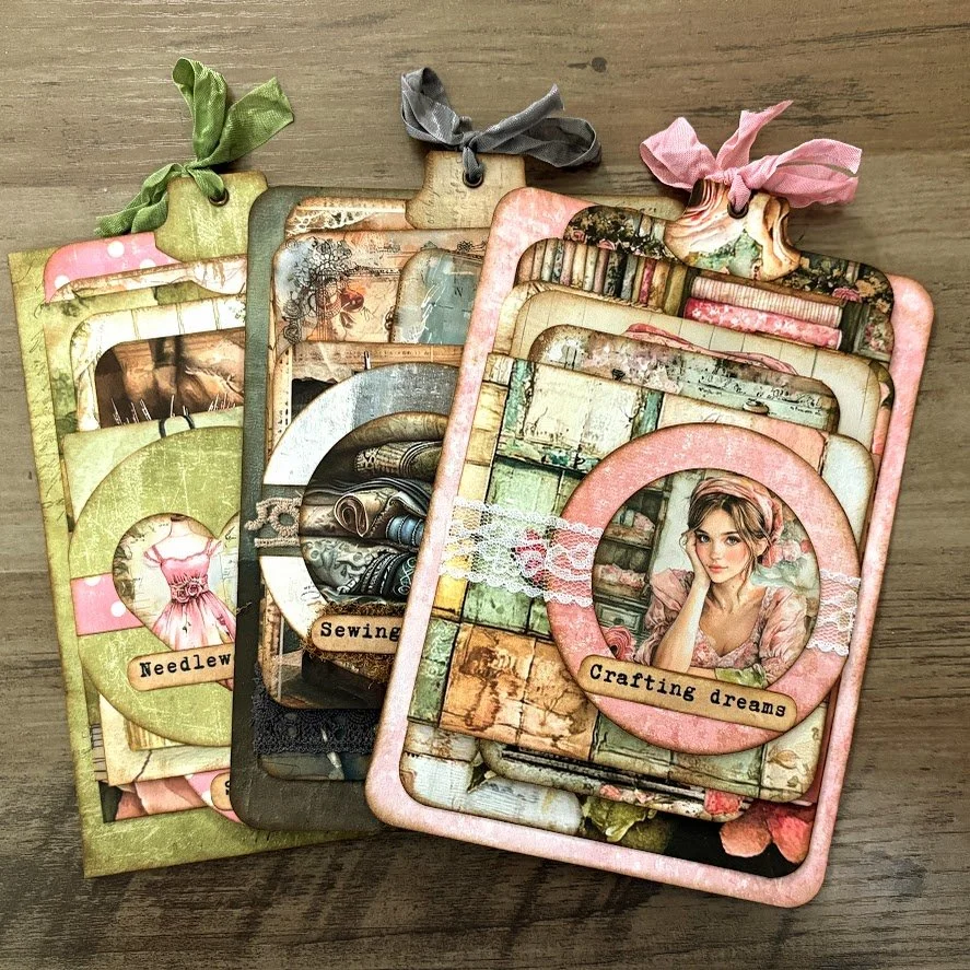 Video - Double Flip Pocket Journal Card | Large Removable Base Ephemera | #AugustEphemeraChallenge25