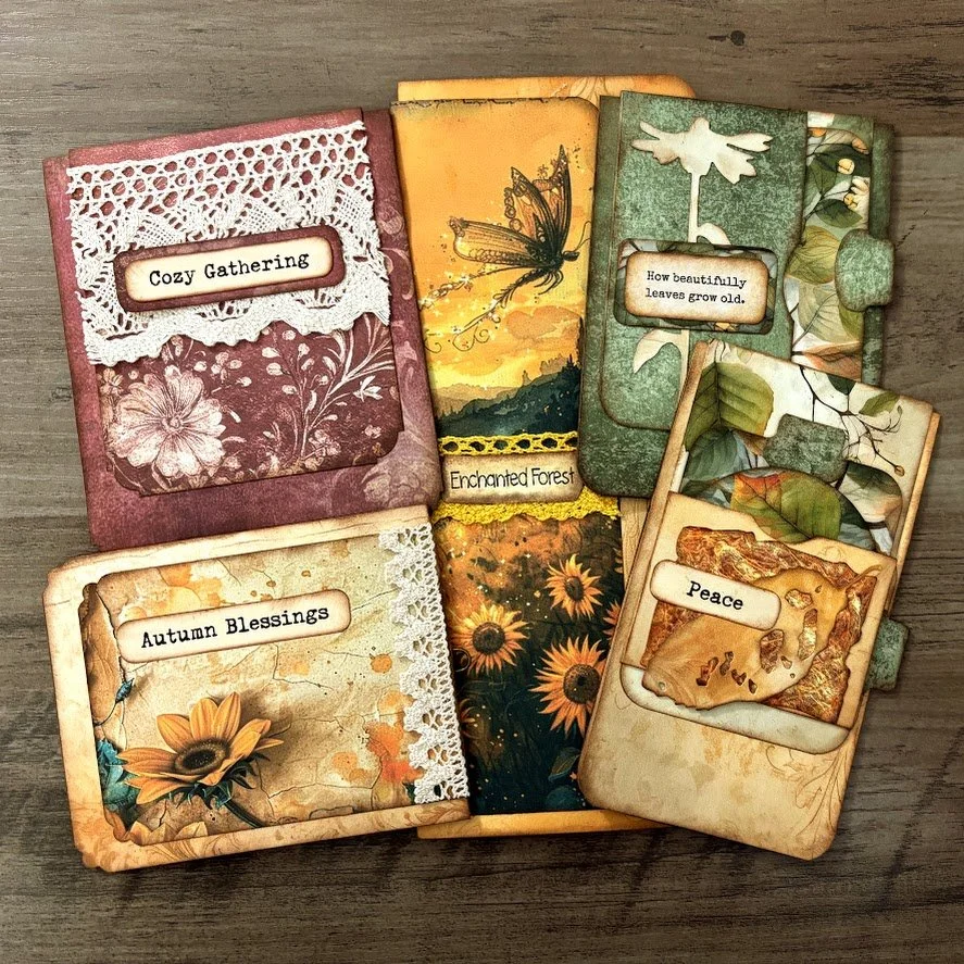 Video – “TOO EASY” Layered Paperclips | Quick DIY Ephemera for Junk Journals &amp; Autumn Projects