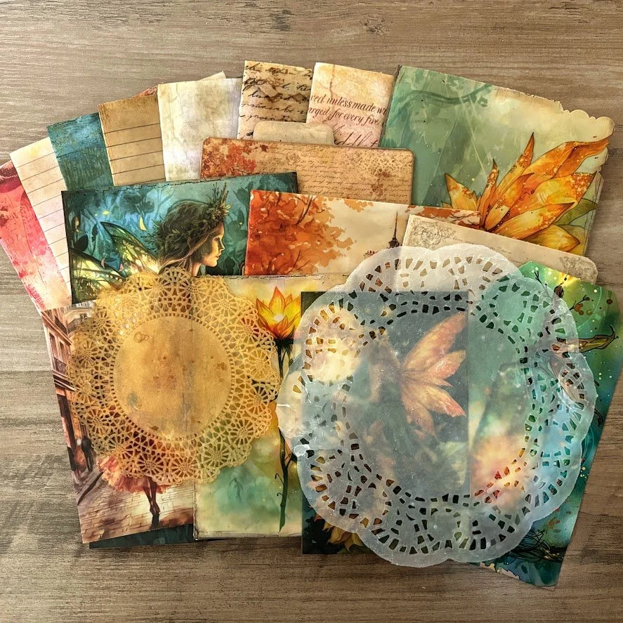 Video - Beeswax + Paper = Stunning Semi-Transparent Pages | Junk Journal Playtime