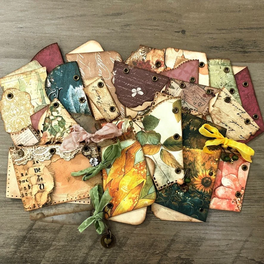 Video - Wonky Page Tabs from Scraps! | Crash Your TRASH Ep 31 | Inspired by @Saacibo