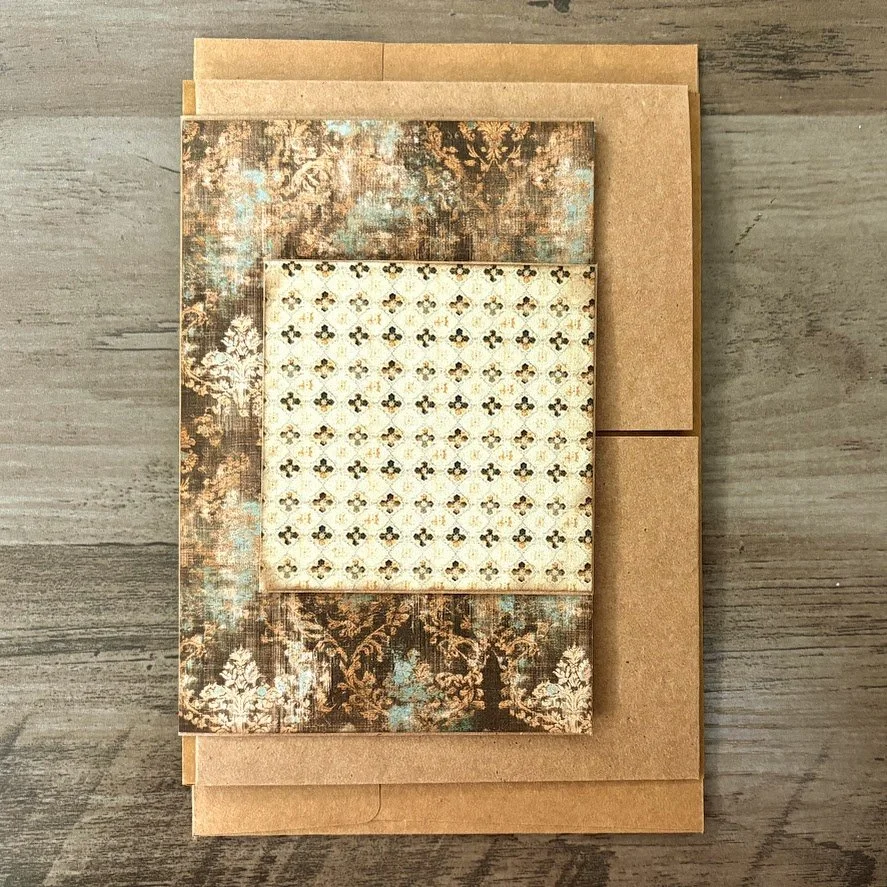 Video - Simple Construction: 6 Envelope Stacked Journal Topper | Pt 1 of 2 | Keepsake Journal
