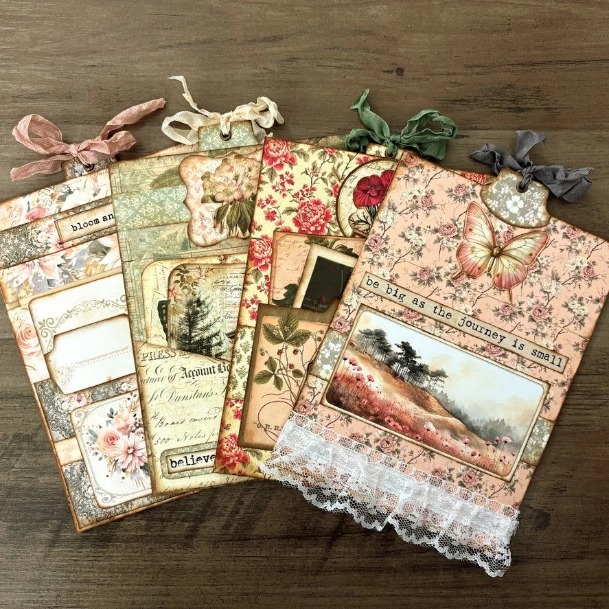 Video - HUGE Seamless Secret Writing Space | Belly Band &amp; Large Journal Cards | Tutorial