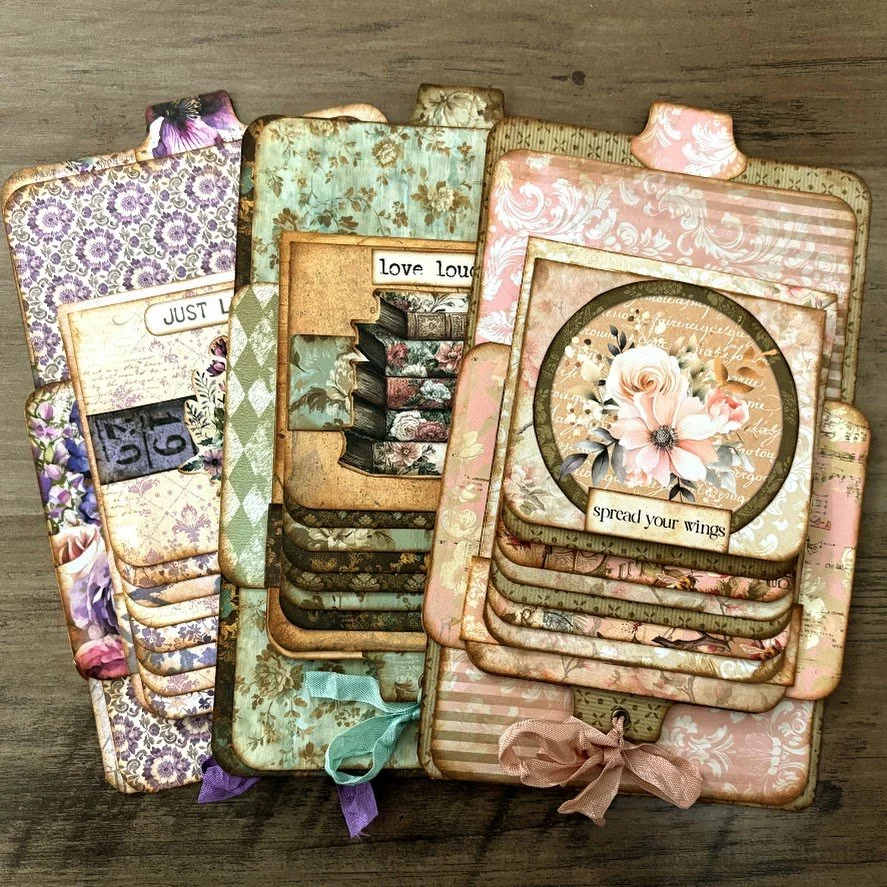 Video - Waterfall Ephemera Series Ep 6 | Vertical Belly Band Waterfall &amp; Large Journal Cards