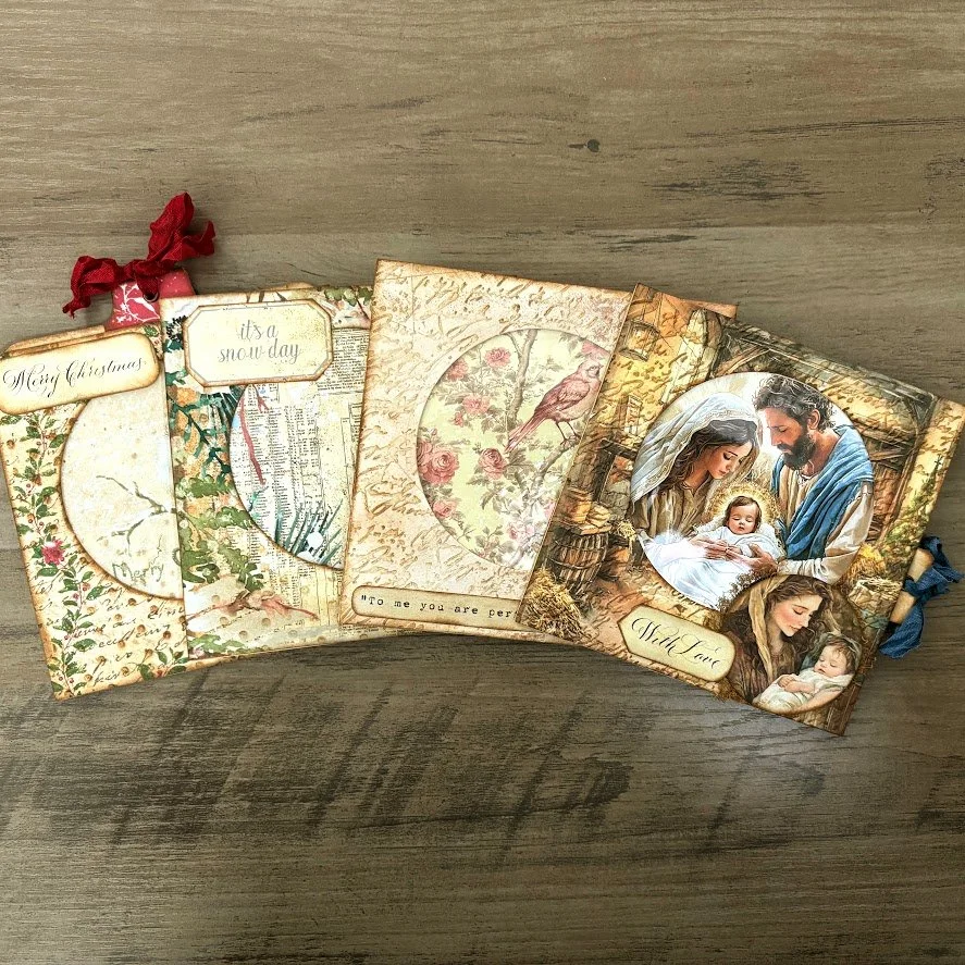 Video - Junk Journal Tip-In Series Ep 6 | CD Window Envelope Tip-In Tutorial | Sweet Cards