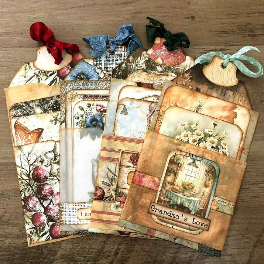 Video - Double Stuffed Glassine Pocket | Soft Layers &amp; Hidden Beauty for Junk Journals
