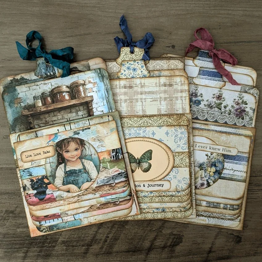 Waterfall Double Pocket Ephemera | Stuffed Pocket Finish | Waterfall Series Finale