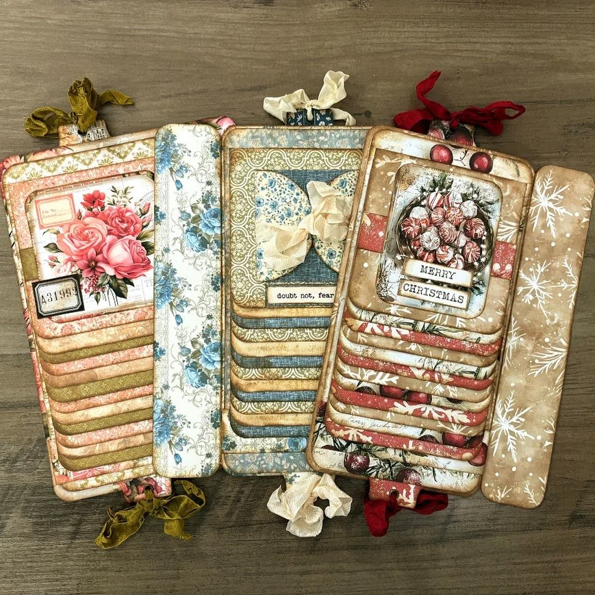 Video - DUO Waterfall Tip-In Ephemera | 12-Page Writing Space | Junk Journal Waterfall Series – Ep 11