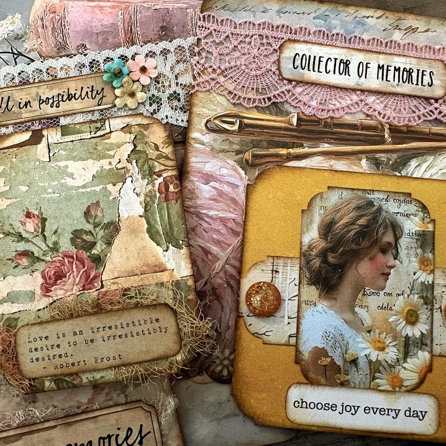 Soft Layered Corner Detail | Easy Scrap-Friendly Journal Accent - Quick Friday Makes #2