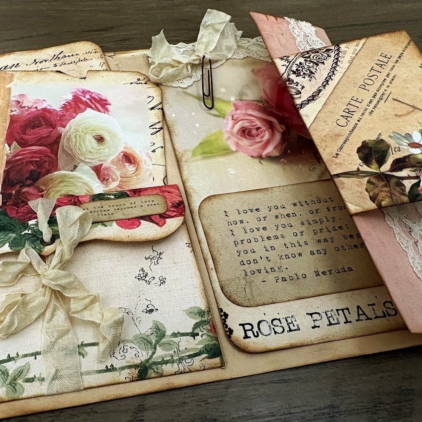 Soft Envelope Writing Space Page | Her Garden of Grace