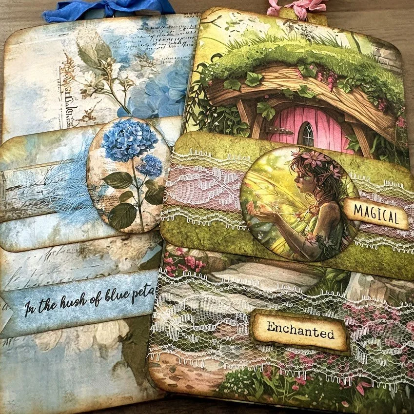 Creative Belly Band Idea | Enchanted Trifold Belly Band with Hidden Writing Space