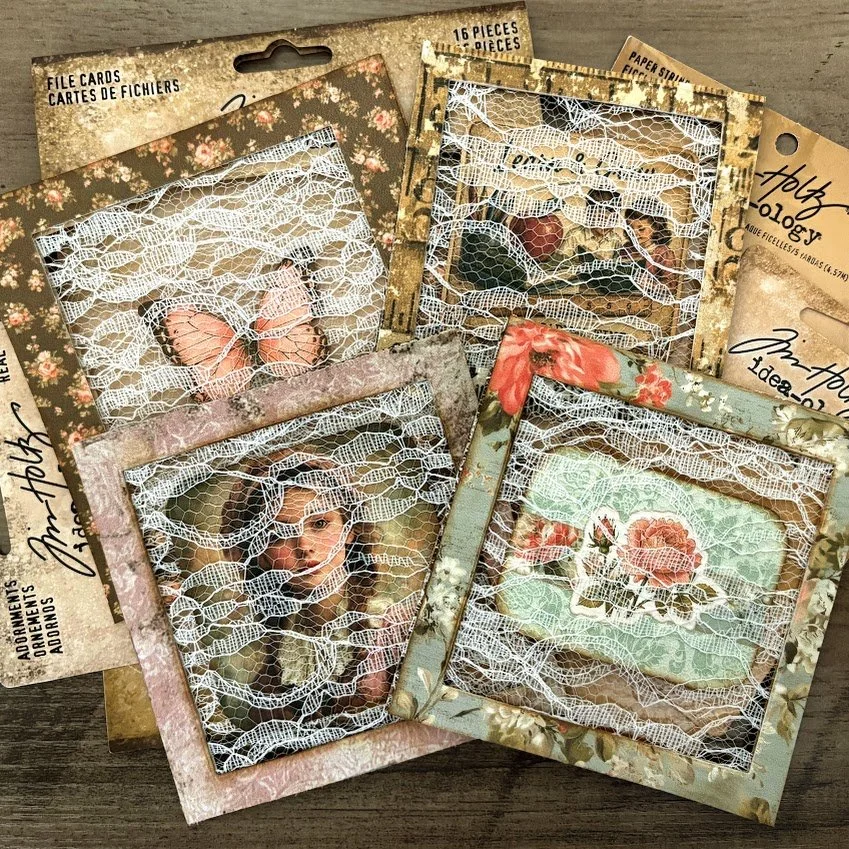 Crash Your Trash | Turn Packaging into Beautiful Lace Window Ephemera