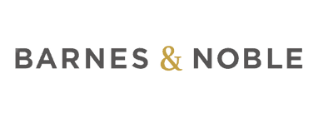 Barnes & Noble logo with black, yellow, and white text