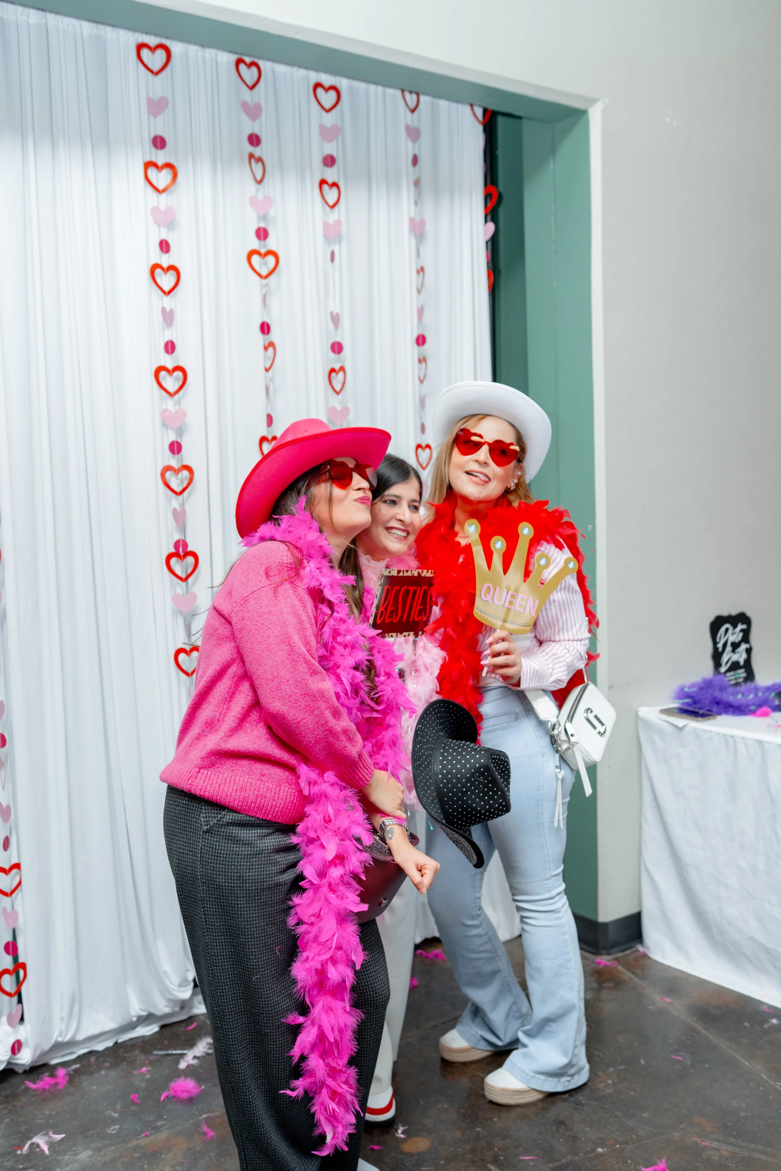 Photo booth experience at a Dallas corporate event