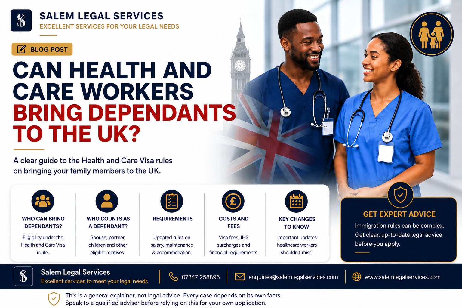 Can Health and Care Workers Bring Dependants to the UK?