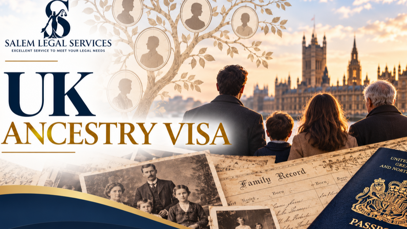 UK ANCESTRY VISA.