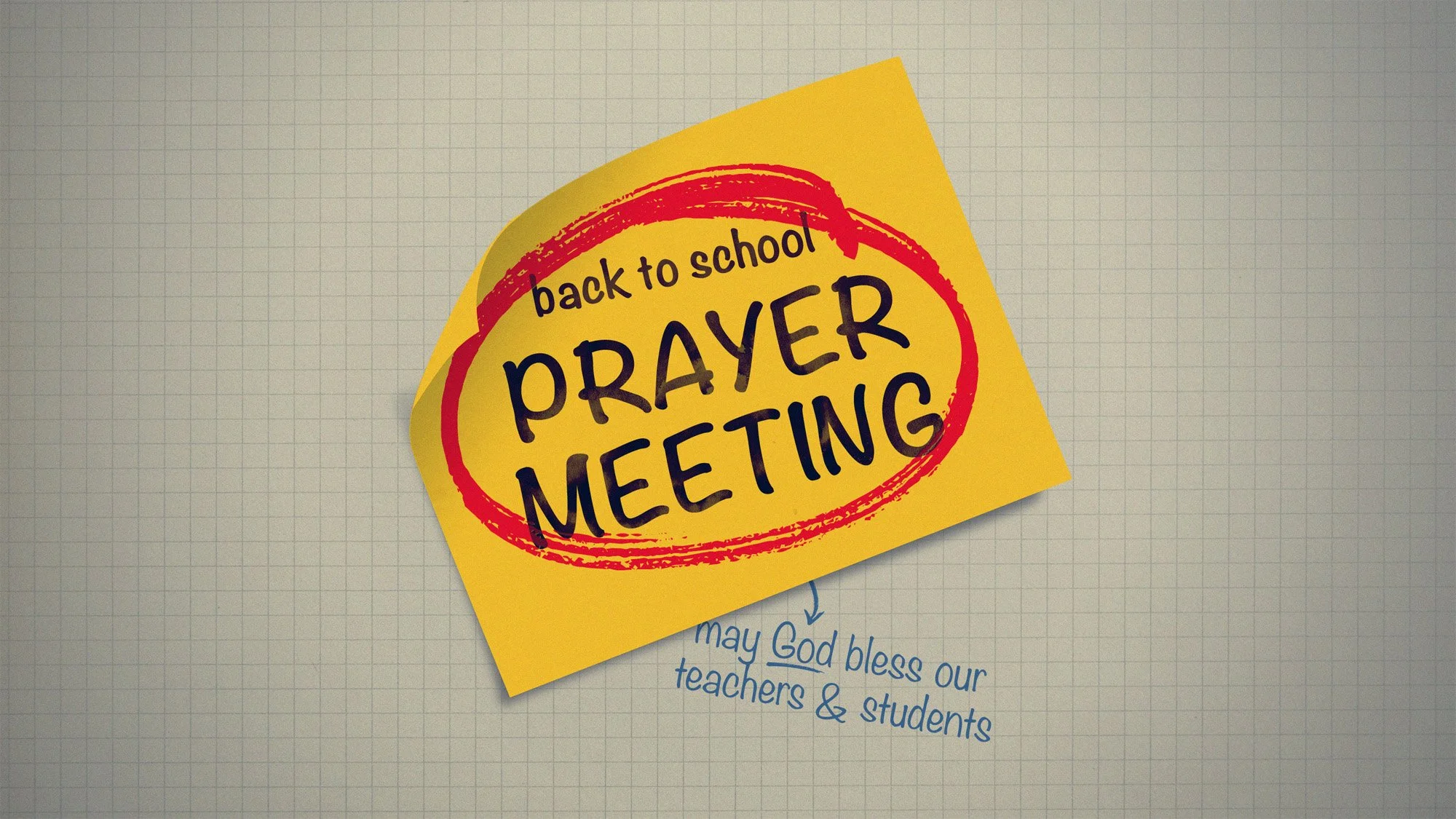 Back to School Prayer