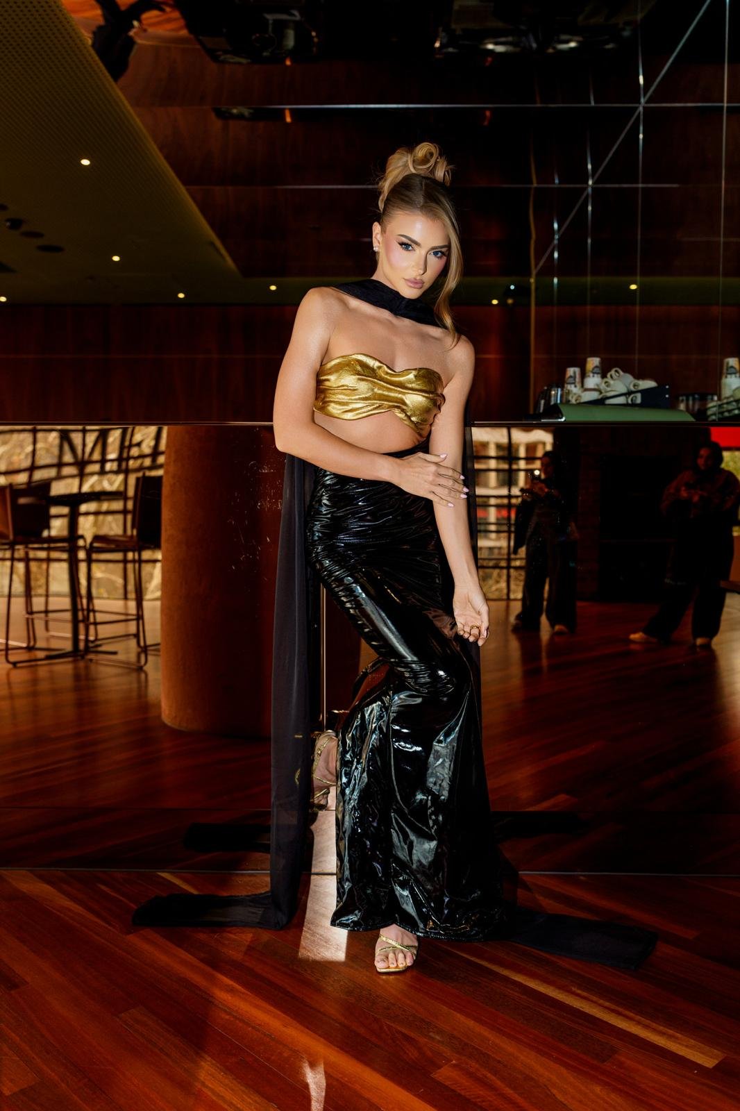 Sepiden Couture | Gold Corset