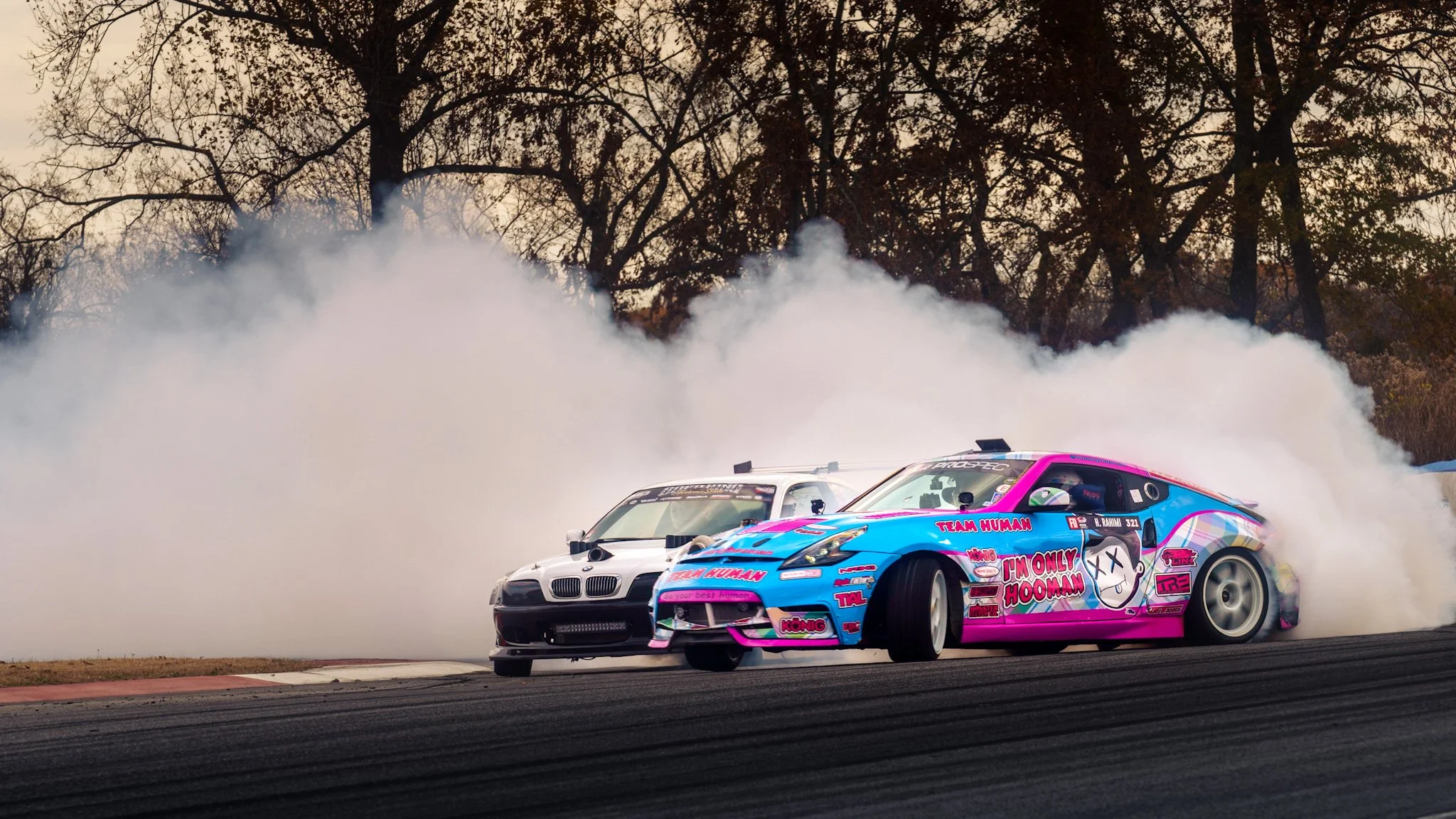 gt24racing and iamhoom tande drifting