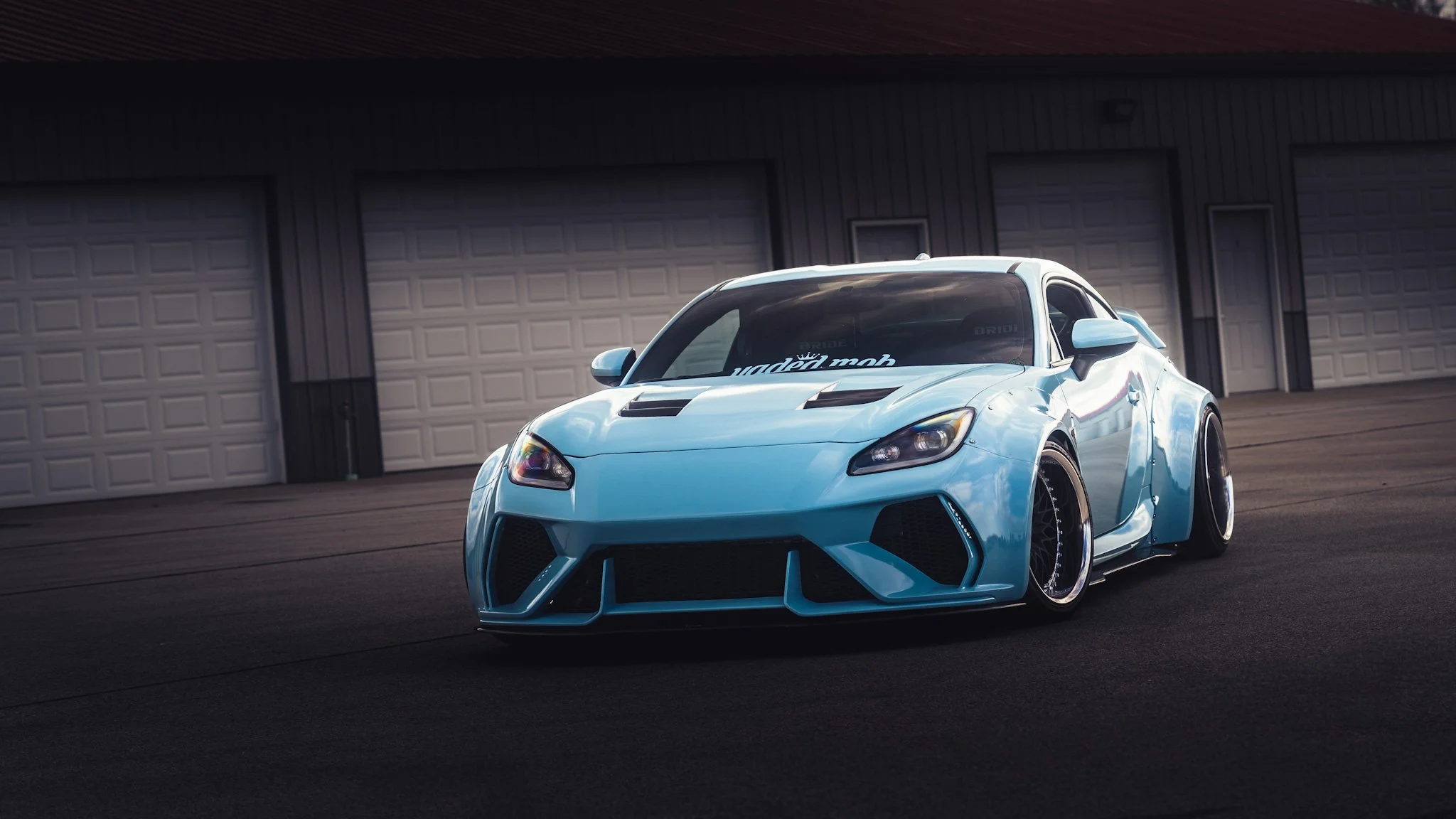 blue toyota at import alliance fall meet november 2025