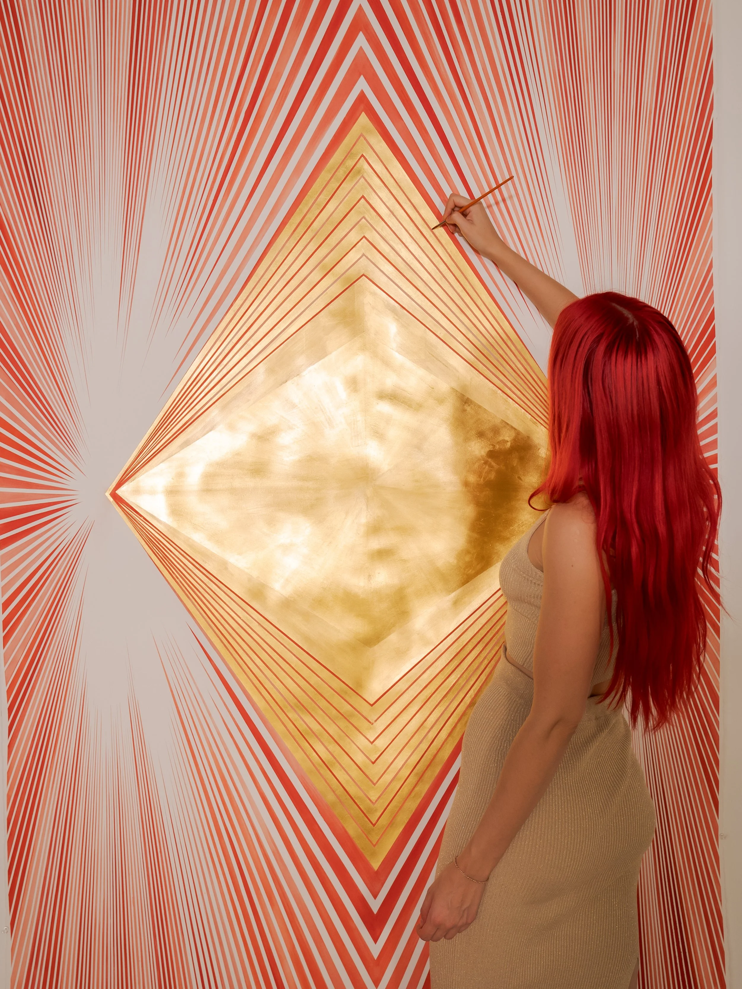 A Prayer Beneath the Gold