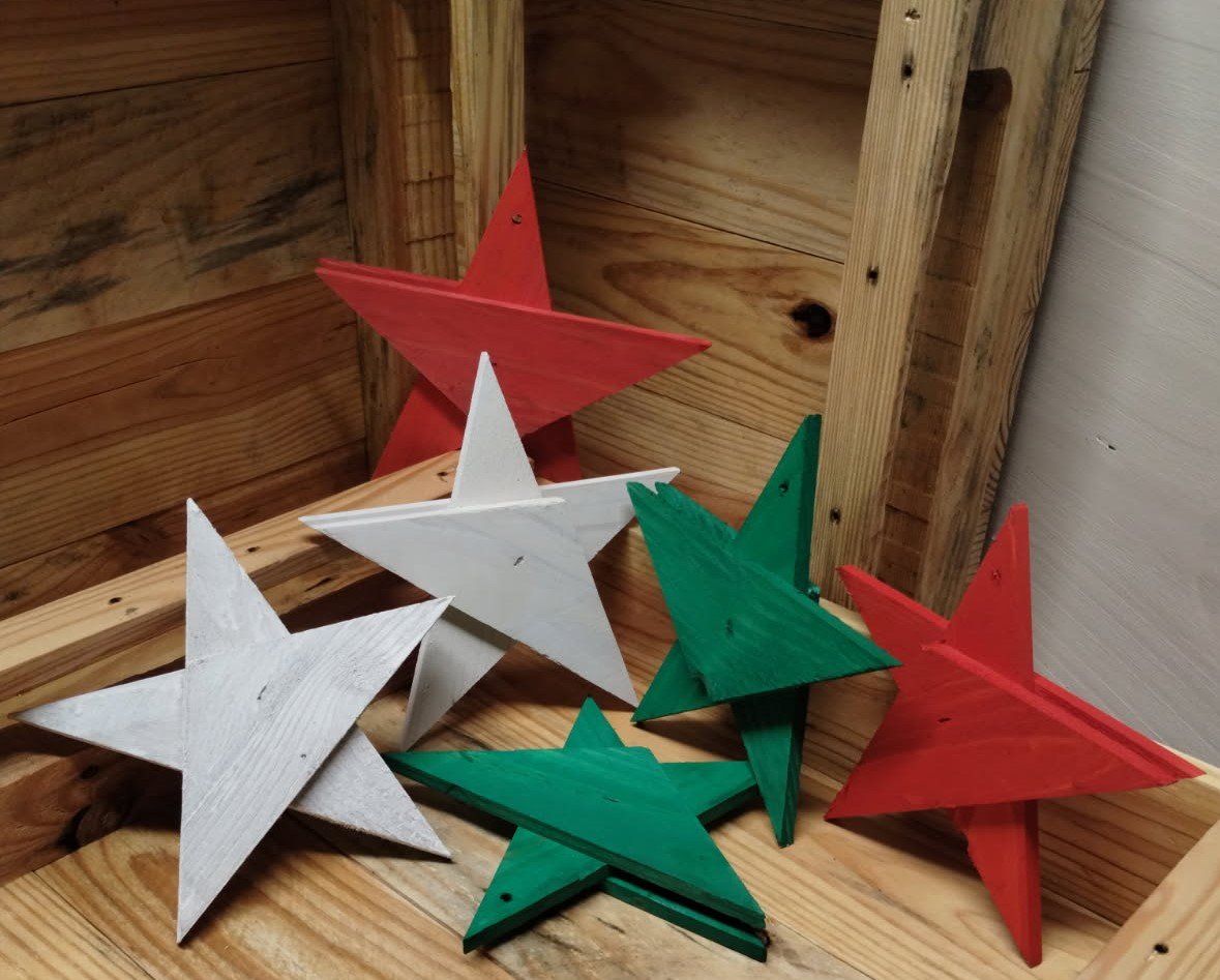 Christmas Stars (Six)