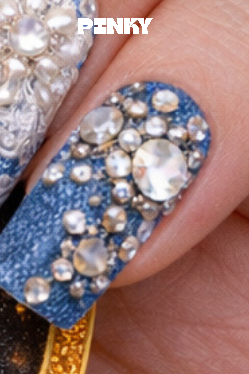 DENIM LACE LUXE BLUE PINKY NAIL DECALS DIVA DIGITS.png