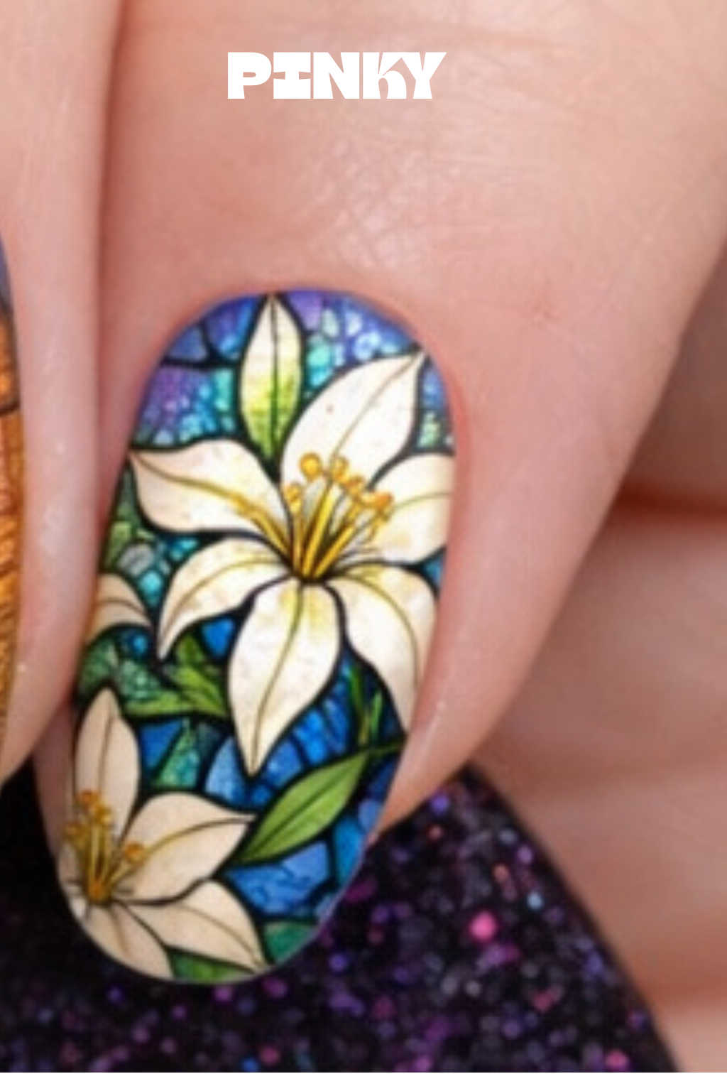 EASTER HE HAS RISEN PINKY NAIL DECALS DIVA DIGITS.png