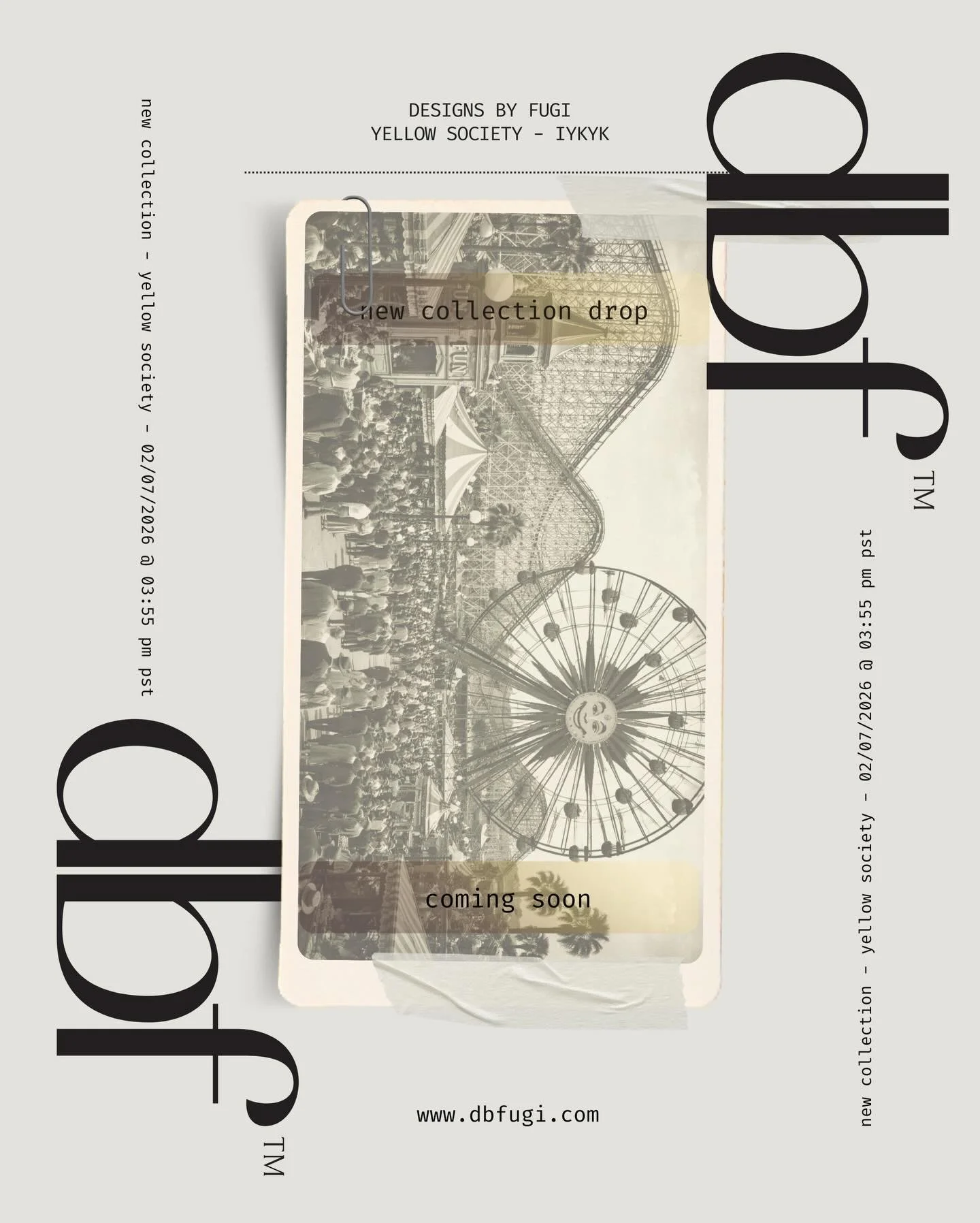 New Collection Drop Coming Soon&hellip; 

We&rsquo;re excited to share, DBF will be launching our first apparel collection for the elite member. More details to follow for preordering. 

Www.dbfugi.com #designsbyfugi #dbfyellowsociety #iykyk

🫶🏽🖤?