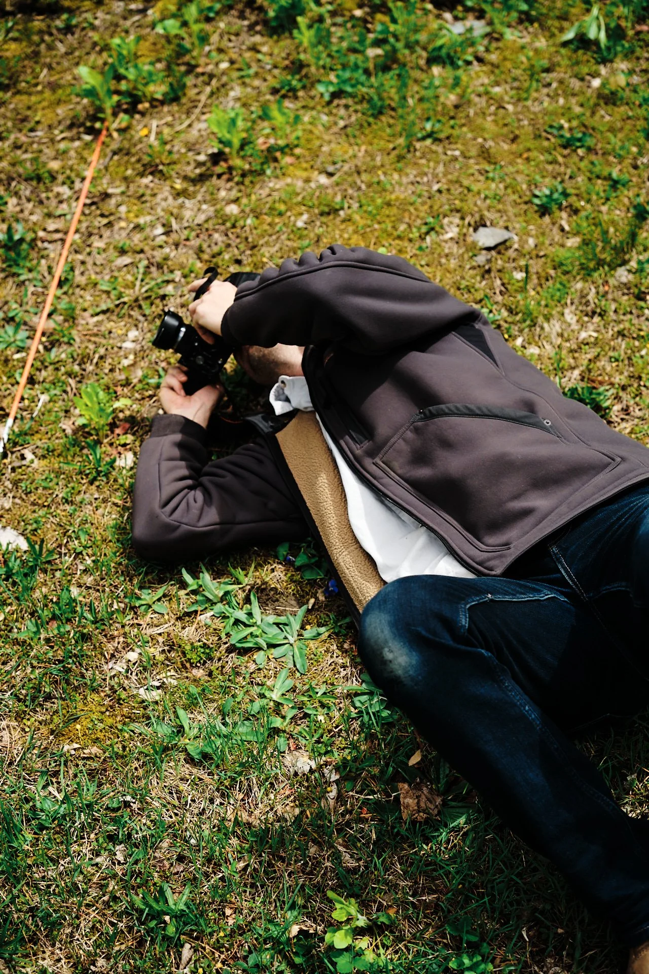 Image of Sean photographing by Tony Favarula
