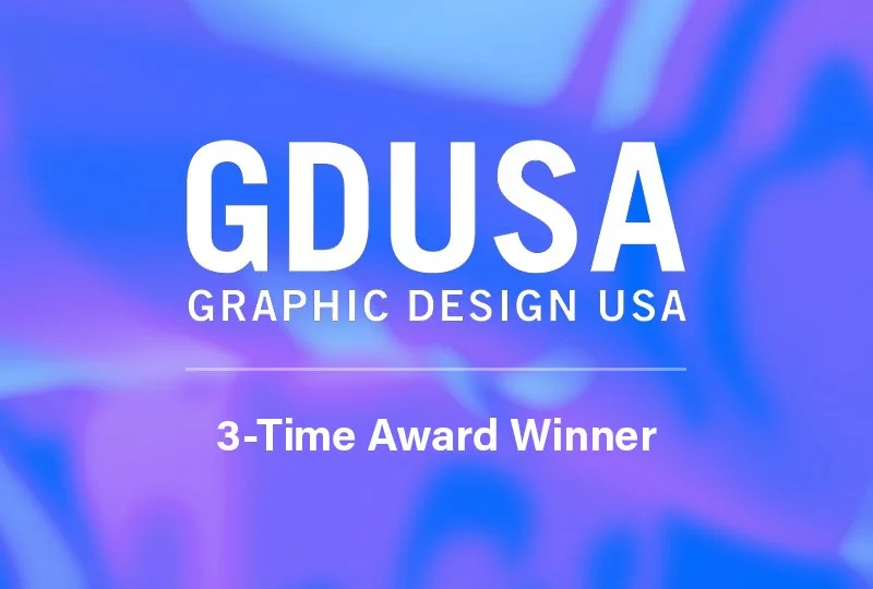 Three Graphic Design USA Award Wins