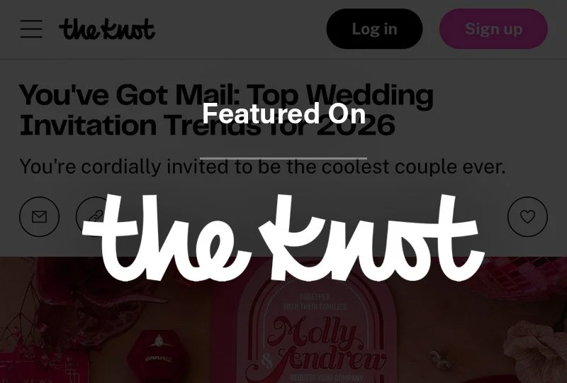 The Mega Creative Company named as part of The Knot’s ‘Top Wedding Invitation Trends for 2026’
