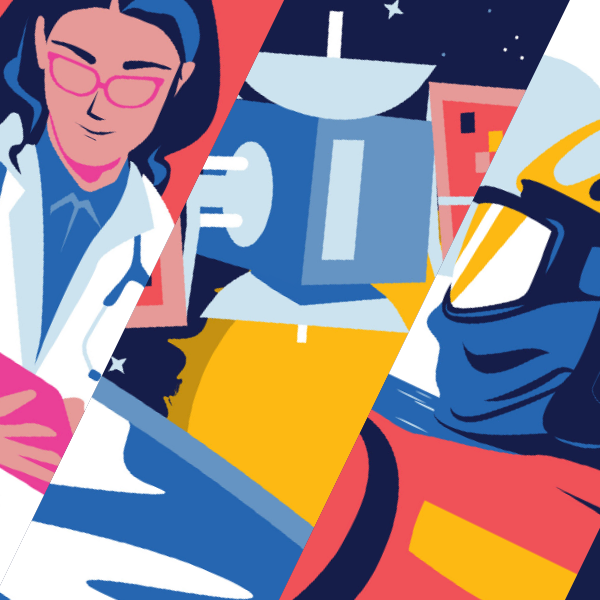 Social media and branded illustration design by The Mega Creative Company for Monkton