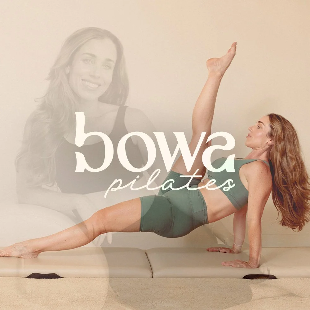 The Mega Creative Company refreshes the Bowa Pilates brand with a new logo and website.