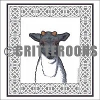 Connemara Sheep Lamb Door & Dangle-Bob Pattern Set