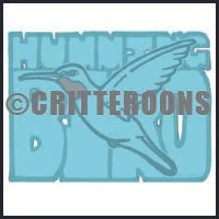 Hummingbird Door & Dangle-Bob Pattern Set