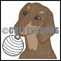 Japanese Lantern Dachshund Door Pattern