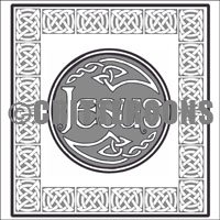 Celtic Script “Jesus” Door & Dangle-Bob Pattern Set