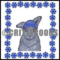 Arctic Hare Youngster Door & Dangle-Bob Pattern Set