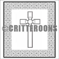 Celtic Cross Door & Dangle-Bob Pattern Set
