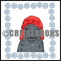 Arctic Seal Pup Door & Dangle-Bob Pattern Set