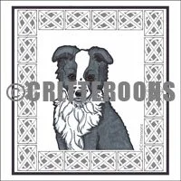 Border Collie Puppy Door & Dangle-Bob Pattern Set