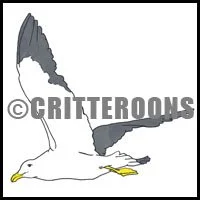 Flying Seagull I Pattern