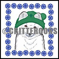 Arctic Fox Door & Dangle-Bob Pattern Set