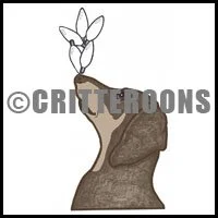 Fan Bulbs Dachshund Door Pattern