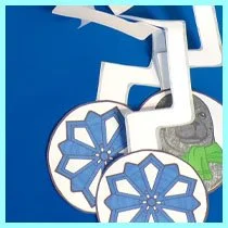 Arctic Dangle-Bobs Pattern Set