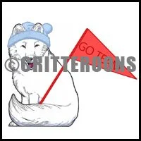 Arctic Fox Critter Pattern