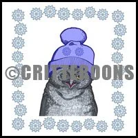 Snowy Owlet Door & Dangle-Bob Pattern Set